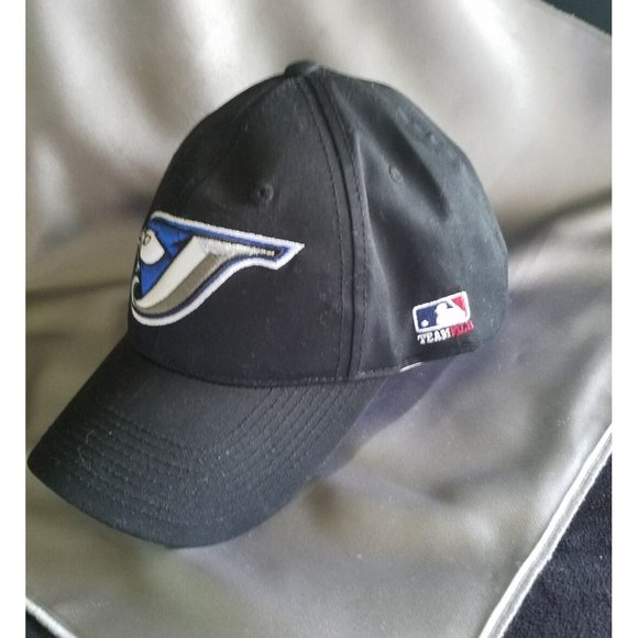 MLB Toronto Blue Jays Black 3d sticker Size SM Outdoor Cap  adjustable strap - Picture 2 of 6